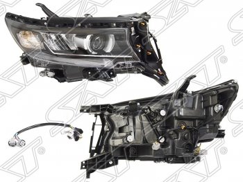 Правая фара SAT (LED) Toyota (Тойота) Land Cruiser Prado (Лэнд)  J150 (2017-2020) J150 2-ой рестайлинг