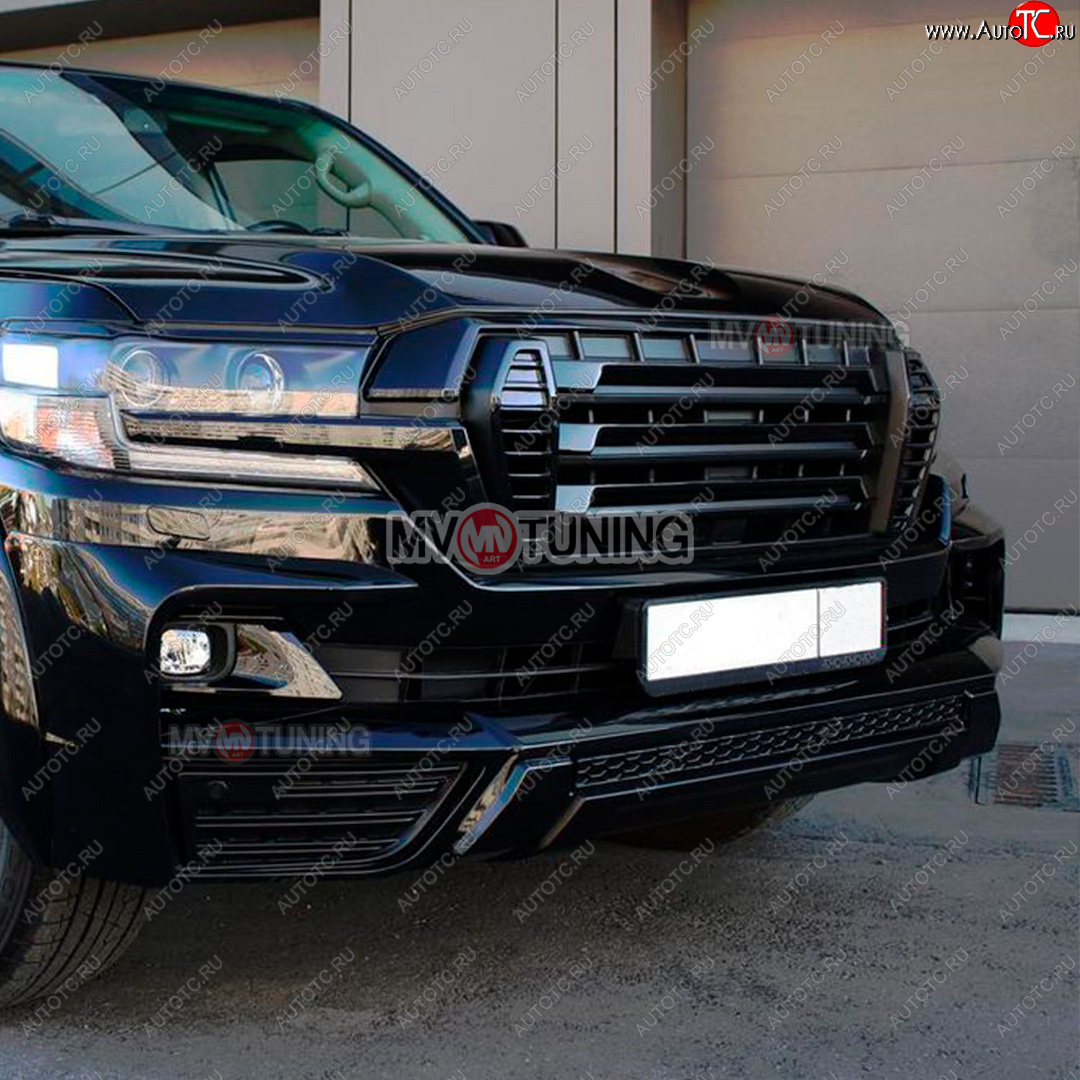 16 499 р. Решётка радиатора MV-Tuning  Toyota Land Cruiser  200 (2015-2021) 2-ой рестайлинг (Неокрашенная)  с доставкой в г. Йошкар-Ола