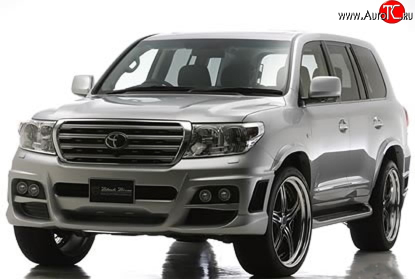 27 649 р. Передний бампер Wald Black Bison Toyota Land Cruiser 200 дорестайлинг (2007-2012) (Неокрашенный)  с доставкой в г. Йошкар-Ола