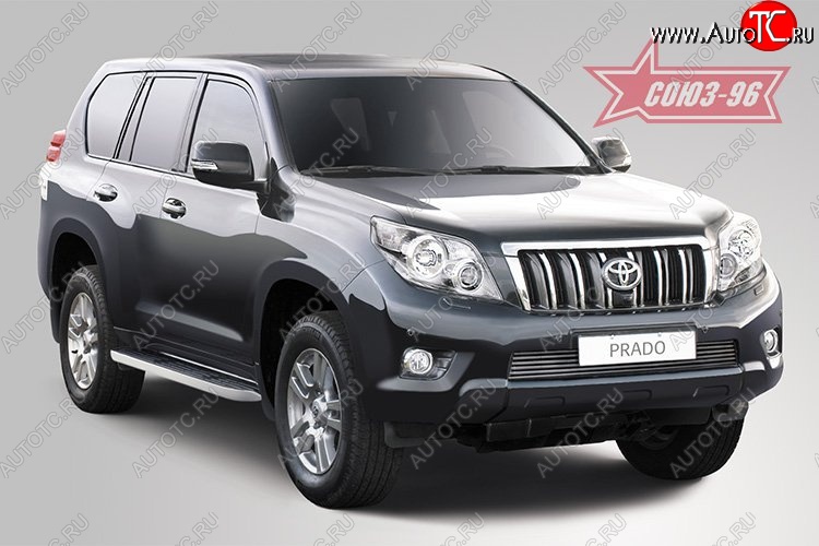 7 109 р. Декоративный элемент воздухозаборника Souz-96 (d10) Toyota Land Cruiser Prado J150 дорестайлинг (2009-2013)  с доставкой в г. Йошкар-Ола