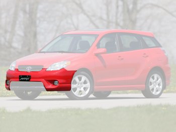 9 549 р. Передний бампер TYG  Toyota Matrix  E130 (2003-2008) (Неокрашенный)  с доставкой в г. Йошкар-Ола. Увеличить фотографию 1