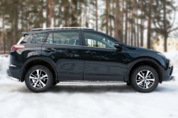 38 849 р. Широкая защита порогов с трубой диаметром 42 мм SLITKOFF v3  Toyota RAV4  XA40 (2015-2019) 5 дв. рестайлинг  с доставкой в г. Йошкар-Ола. Увеличить фотографию 2