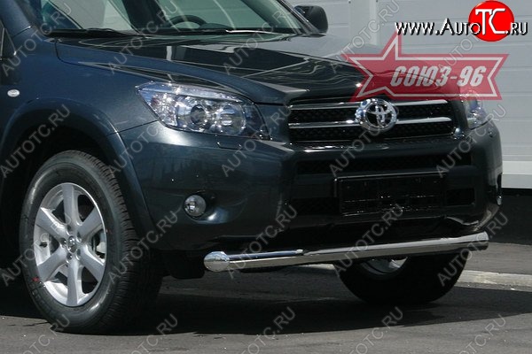 11 159 р. Защита переднего бампера одинарная Souz-96 (d76) Toyota RAV4 XA305 5 дв. дорестайлинг (2005-2009)  с доставкой в г. Йошкар-Ола