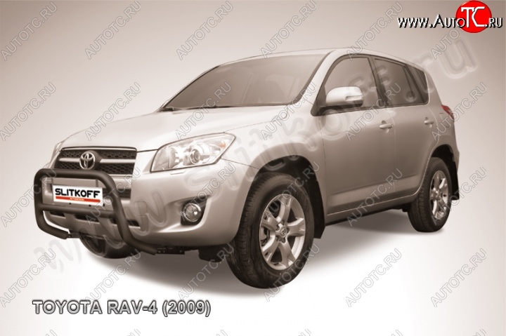 16 999 р. Кенгурятник d57 низкий Toyota RAV4 XA30 5 дв. 1-ый рестайлинг (2008-2010) (Цвет: серебристый)  с доставкой в г. Йошкар-Ола