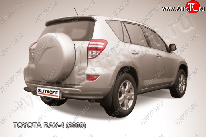 6 349 р. Уголки d57  Toyota RAV4  XA30 (2008-2010) 5 дв. 1-ый рестайлинг (Цвет: серебристый)  с доставкой в г. Йошкар-Ола