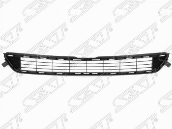 739 р. Решетка в передний бампер SAT Toyota RAV4 XA40 5 дв. дорестайлинг (2012-2015) (Верхняя)  с доставкой в г. Йошкар-Ола. Увеличить фотографию 1