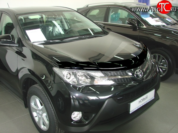 3 199 р. Дефлектор капота NovLine Toyota RAV4 XA40 5 дв. дорестайлинг (2012-2015)  с доставкой в г. Йошкар-Ола