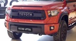 1 099 р. Реснички на фары RA  Toyota Tundra  XK50 (2013-2024) 2-ой рестайлинг (Неокрашенные)  с доставкой в г. Йошкар-Ола. Увеличить фотографию 5