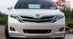 Защита переднего бампера одинарная Souz-96 (d60/42) Toyota Venza GV10 дорестайлинг (2008-2012)