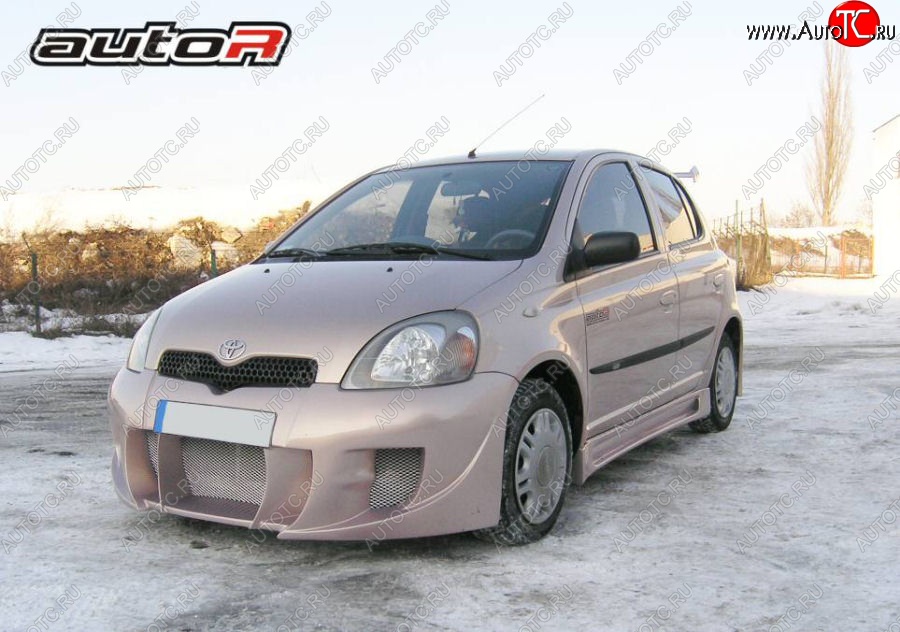 24 999 р. Передний бампер EVO Toyota Yaris XP10 хэтчбэк 5 дв. (1999-2005)  с доставкой в г. Йошкар-Ола