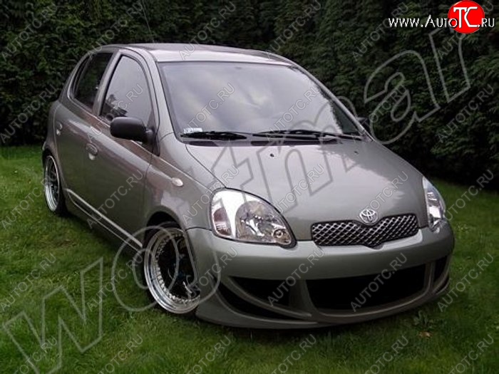 24 999 р. Передний бампер R1 Toyota Yaris XP10 хэтчбэк 5 дв. (1999-2005)  с доставкой в г. Йошкар-Ола