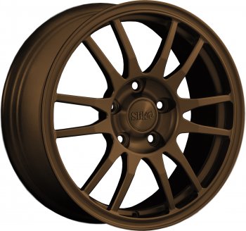 Кованый диск Slik classik R16x6.5 Коньячная бронза. Глянец (BRZCGN) 6.5x16 Renault Sandero Stepway (BS) (2010-2014) 4x100.0xDIA60.1xET36.0