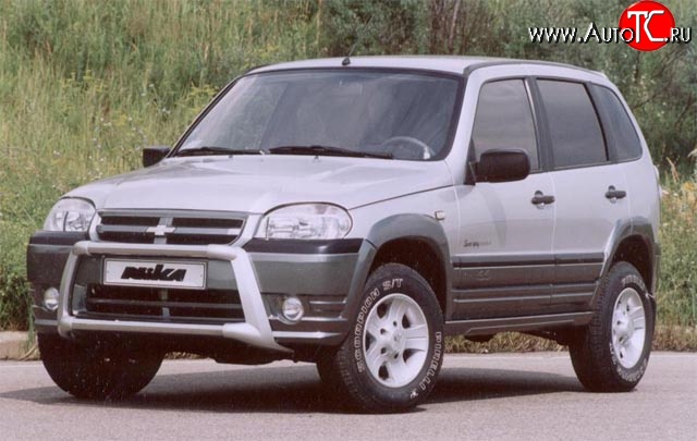 4 299 р. Арки крыльев Ника Люкс Chevrolet Niva 2123 дорестайлинг (2002-2008) (Неокрашенные)  с доставкой в г. Йошкар-Ола