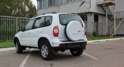 1 779 р. Чехол запасного колеса Chevrolet V3 Chevrolet Niva 2123 рестайлинг (2009-2020) (Окрашенный)  с доставкой в г. Йошкар-Ола. Увеличить фотографию 2