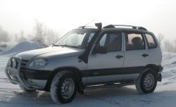 5 999 р. Пластиковый шноркель DM-Kit Chevrolet Niva 2123 рестайлинг (2009-2020) (Неокрашенный)  с доставкой в г. Йошкар-Ола. Увеличить фотографию 6