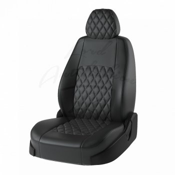 Чехлы для сидений (к-я Comfort) Lord Autofashion Турин Ромб (экокожа, 40/60) Лада Гранта FL 2194 универсал рестайлинг (2018-2025) ()