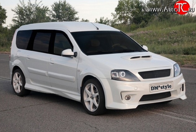 5 199 р. Пороги накладки DMstyle  Лада Ларгус (2012-2024) дорестайлинг R90, рестайлинг R90 (Неокрашенные)  с доставкой в г. Йошкар-Ола