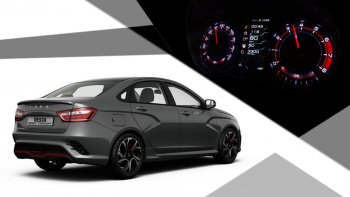 62 999 р. Приборная панель Ferrum GF 940 SPORT Edition Лада Веста SW 2181 универсал дорестайлинг (2017-2022) (С кожаным щитком (строчка красная))  с доставкой в г. Йошкар-Ола. Увеличить фотографию 8