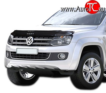 3 169 р. Дефлектор капота NovLine Volkswagen Amarok дорестайлинг (2009-2016)  с доставкой в г. Йошкар-Ола