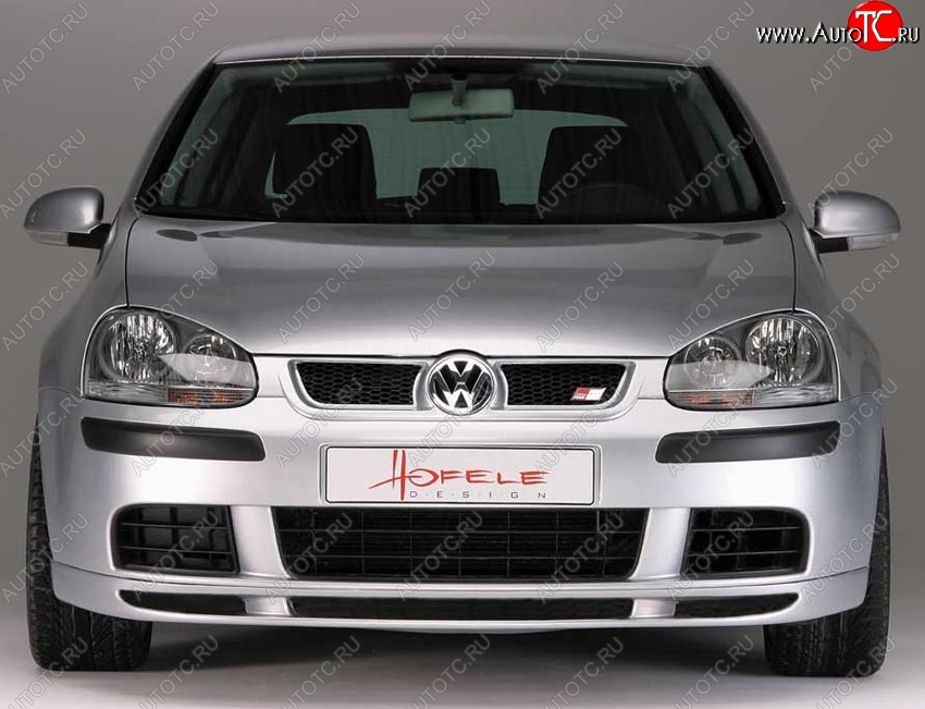 8 749 р. Накладка на передний бампер Hofele Volkswagen Golf 5 хэтчбэк (2003-2009) (Неокрашенная)  с доставкой в г. Йошкар-Ола