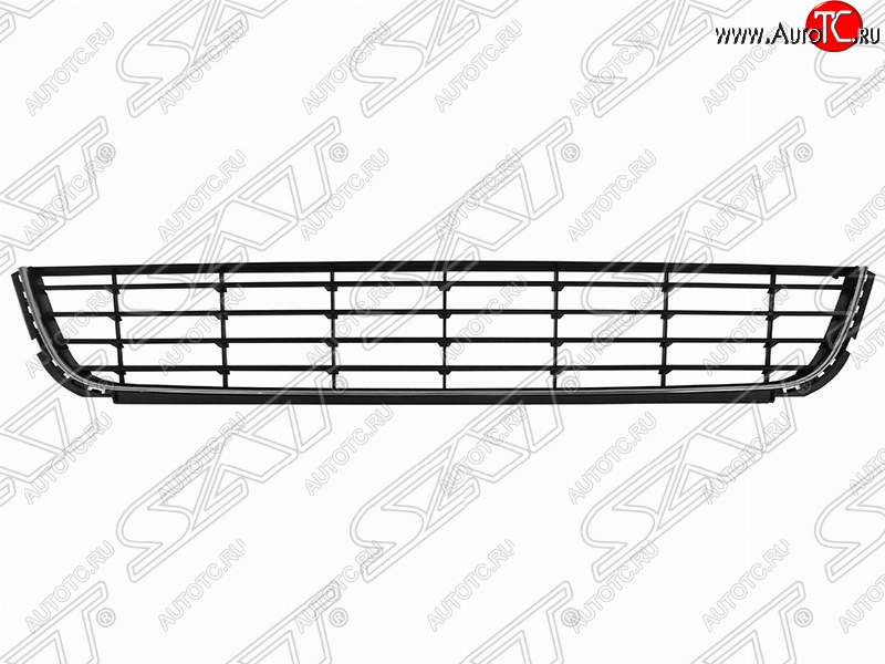 1 599 р. Решётка в передний бампер (с хром молдингом) 5D SAT Volkswagen Golf 6 хэтчбэк 5 дв. (2008-2014)  с доставкой в г. Йошкар-Ола