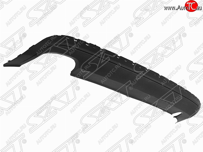 2 099 р. Накладка заднего бампера SAT  Volkswagen Jetta  A6 (2011-2015) седан дорестайлинг (Неокрашенная)  с доставкой в г. Йошкар-Ола