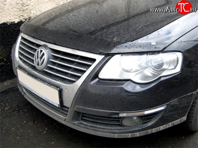 3 399 р. Дефлектор капота NovLine Volkswagen Passat B6 седан (2005-2011)  с доставкой в г. Йошкар-Ола