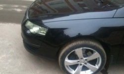 1 649 р. Реснички на фары CT v2 Volkswagen Passat B6 седан (2005-2011) (Неокрашенные)  с доставкой в г. Йошкар-Ола. Увеличить фотографию 3