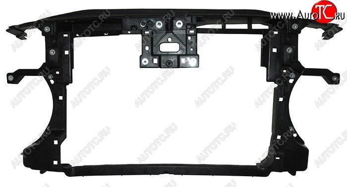 6 999 р. Рамка радиатора (телевизор) (дизель) SAT Volkswagen Passat B7 седан (2010-2015) (Неокрашенная)  с доставкой в г. Йошкар-Ола