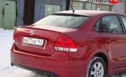 Козырёк на заднее лобовое стекло Sport Volkswagen Polo 5 седан дорестайлинг (2009-2015)