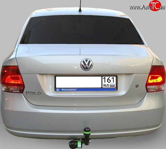 27 499 р. Фаркоп Лидер Плюс Volkswagen Polo 5 седан дорестайлинг (2009-2015) (Без электропакета)  с доставкой в г. Йошкар-Ола