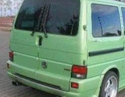 5 399 р. Лип спойлер Распашонка Volkswagen Transporter T4 дорестайлинг (1990-1996) (Неокрашенный)  с доставкой в г. Йошкар-Ола. Увеличить фотографию 2