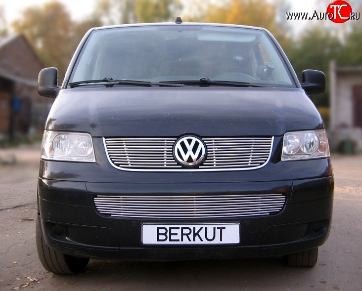 5 999 р. Декоративная вставка воздухозаборника Berkut Volkswagen Transporter T5 дорестайлинг (2003-2009)  с доставкой в г. Йошкар-Ола