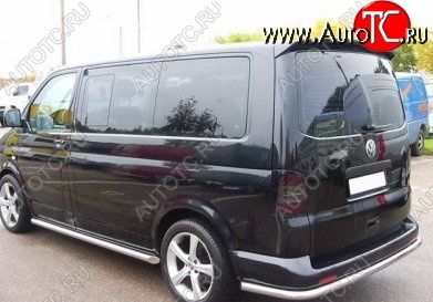 6 249 р. Лип спойлер CT Volkswagen Transporter T5 дорестайлинг (2003-2009) (Неокрашенный)  с доставкой в г. Йошкар-Ола