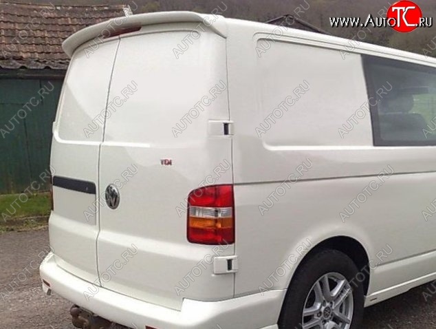 6 249 р. Лип спойлер Распашонка Volkswagen Transporter T5 дорестайлинг (2003-2009) (Неокрашенный)  с доставкой в г. Йошкар-Ола