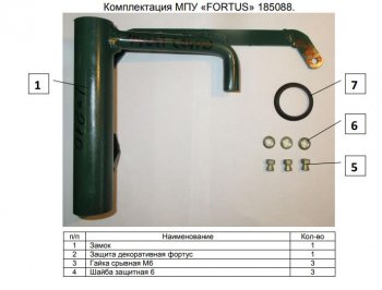 15 899 р. Замок КПП FORTUS AT+  Volkswagen Teramont  CA1 (2016-2020) дорестайлинг  с доставкой в г. Йошкар-Ола. Увеличить фотографию 3