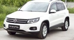 699 р. Реснички на фары RA  Volkswagen Tiguan  NF (2011-2017) рестайлинг (Неокрашенные)  с доставкой в г. Йошкар-Ола. Увеличить фотографию 3