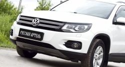 699 р. Реснички на фары RA  Volkswagen Tiguan  NF (2011-2017) рестайлинг (Неокрашенные)  с доставкой в г. Йошкар-Ола. Увеличить фотографию 4