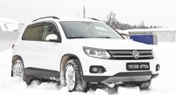 1 199 р. Зимняя заглушка решетки переднего бампера (Track & Field) РА Volkswagen Tiguan NF рестайлинг (2011-2017)  с доставкой в г. Йошкар-Ола. Увеличить фотографию 4