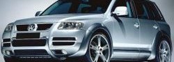 10 749 р. Пороги накладки ABT Volkswagen Touareg GP дорестайлинг (2002-2007) (Неокрашенные)  с доставкой в г. Йошкар-Ола. Увеличить фотографию 1