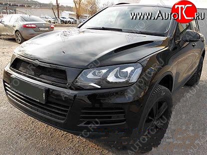 26 249 р. Пластиковый капот HAMANN STYLE Volkswagen Touareg NF дорестайлинг (2010-2014) (Неокрашенный)  с доставкой в г. Йошкар-Ола