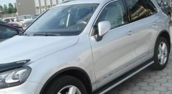 32 399 р. Пороги CT v3  Volkswagen Touareg  NF (2010-2014) дорестайлинг  с доставкой в г. Йошкар-Ола. Увеличить фотографию 1