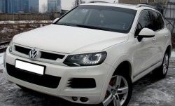 6 749 р. Решётка радиатора Sport Volkswagen Touareg NF дорестайлинг (2010-2014) (Неокрашенная)  с доставкой в г. Йошкар-Ола. Увеличить фотографию 4