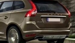 3 599 р. Накладка на крышку багажника СТ Volvo XC60 (2017-2022)  с доставкой в г. Йошкар-Ола. Увеличить фотографию 2