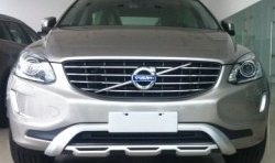 41 799 р. Накладка на передний бампер CT v2 Volvo XC60 (2017-2022) (Неокрашенная)  с доставкой в г. Йошкар-Ола. Увеличить фотографию 3