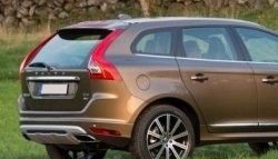 41 799 р. Накладка на задний бампер CT v2 Volvo XC60 (2017-2022) (Неокрашенная)  с доставкой в г. Йошкар-Ола. Увеличить фотографию 2