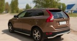 15 999 р. Защита заднего бампера (Ø63 мм волна, нержавейка) SLITKOFF Volvo XC60  дорестайлинг (2008-2013)  с доставкой в г. Йошкар-Ола. Увеличить фотографию 8