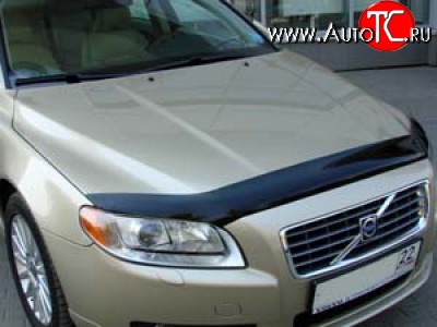 3 199 р. Дефлектор капота NovLine Volvo XC70 дорестайлинг (2007-2013)  с доставкой в г. Йошкар-Ола