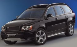 3 449 р. Реснички на фары INDIVIDUAL Volvo XC90 C дорестайлинг (2002-2006) (Неокрашенные)  с доставкой в г. Йошкар-Ола. Увеличить фотографию 2