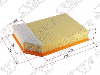 Фильтр воздушный двигателя SAT Volvo (Вольво) XC90 (ИксЦ90)  C (2002-2014) C дорестайлинг, рестайлинг